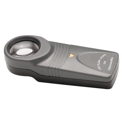 Handheld magnifier 10X Lens Ø26 mm LED light source